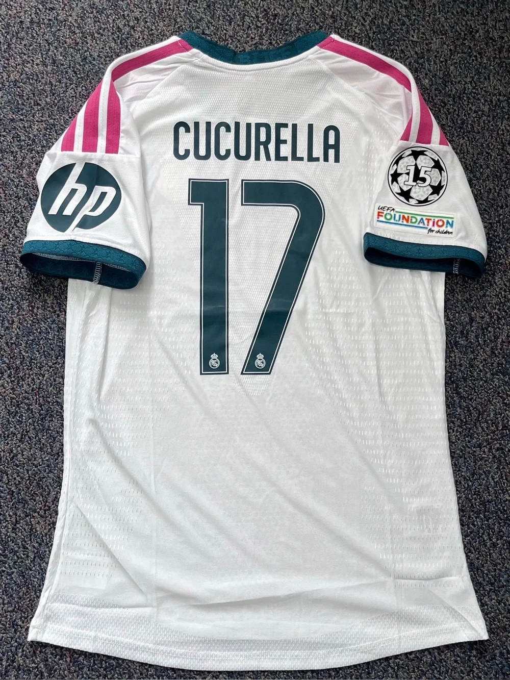 CUCURELLA 17 REAL MADRID 26/27 HOME PLAYER VERSION JERSEY (L)